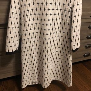 Above knee 1960s style dress